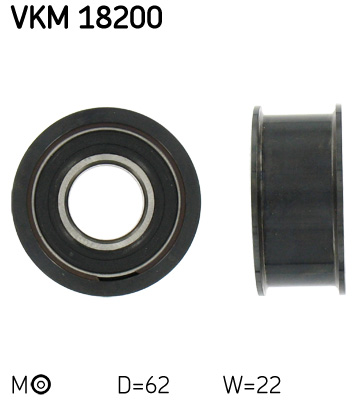 SKF Feszítőgörgő, vezérműszíj VKM18200_SKF